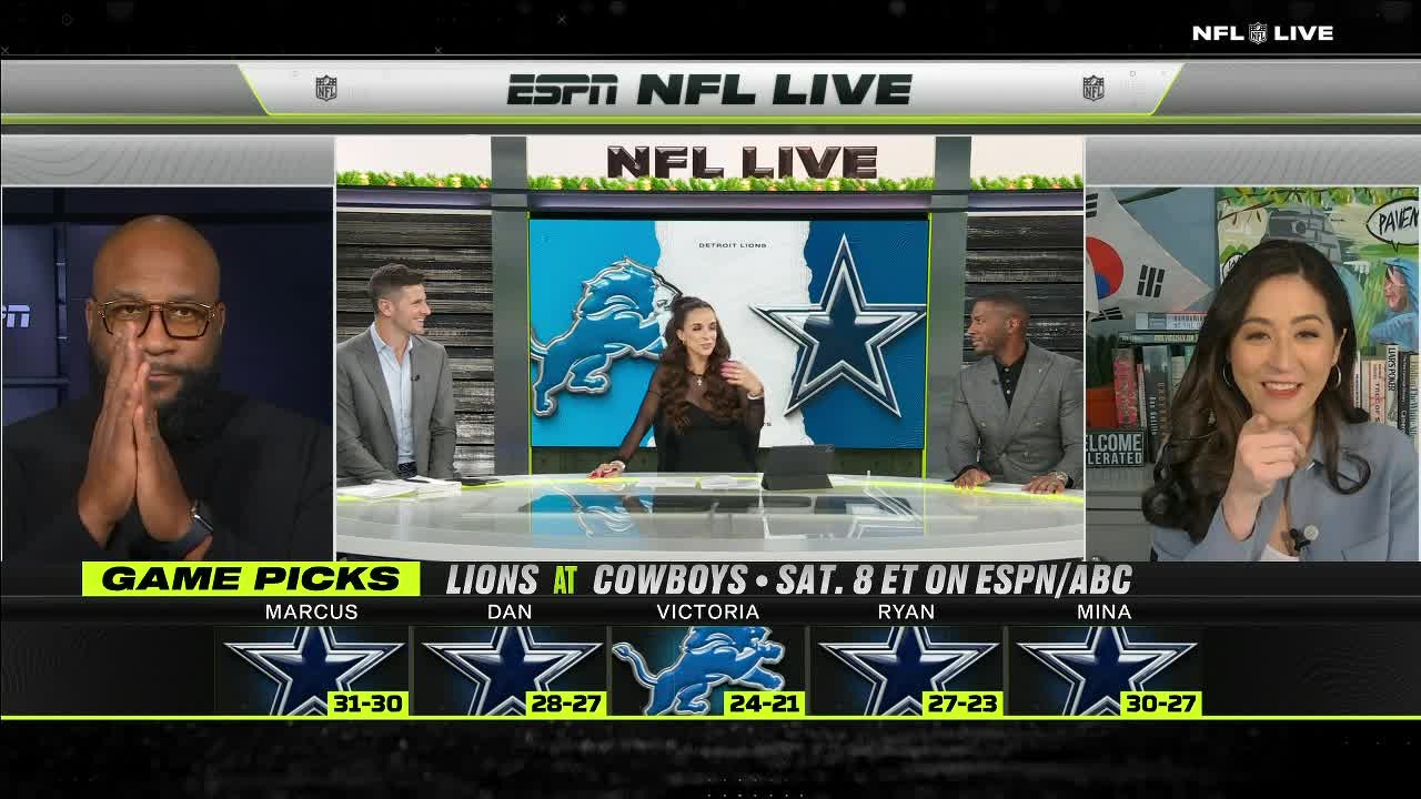 Cowboys To Beat The Lions?! 🤔 Nfl Live Nearly Unanimously Believes In Dallas Over Detroit 👀