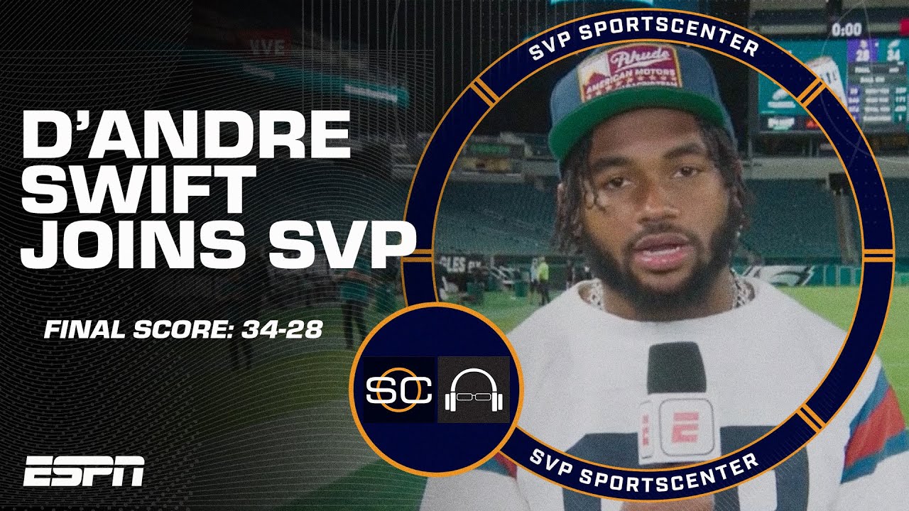 D’andre Swift After Monster 175 Yard Game: We Still Got Work To Do! | Sc With Svp