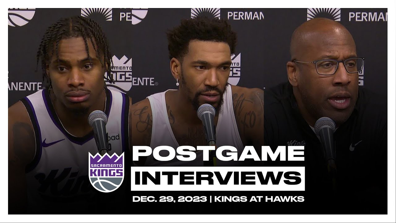 Davion Mitchell, Malik Monk, Mike Brown | Postgame Pressers 12.29.23