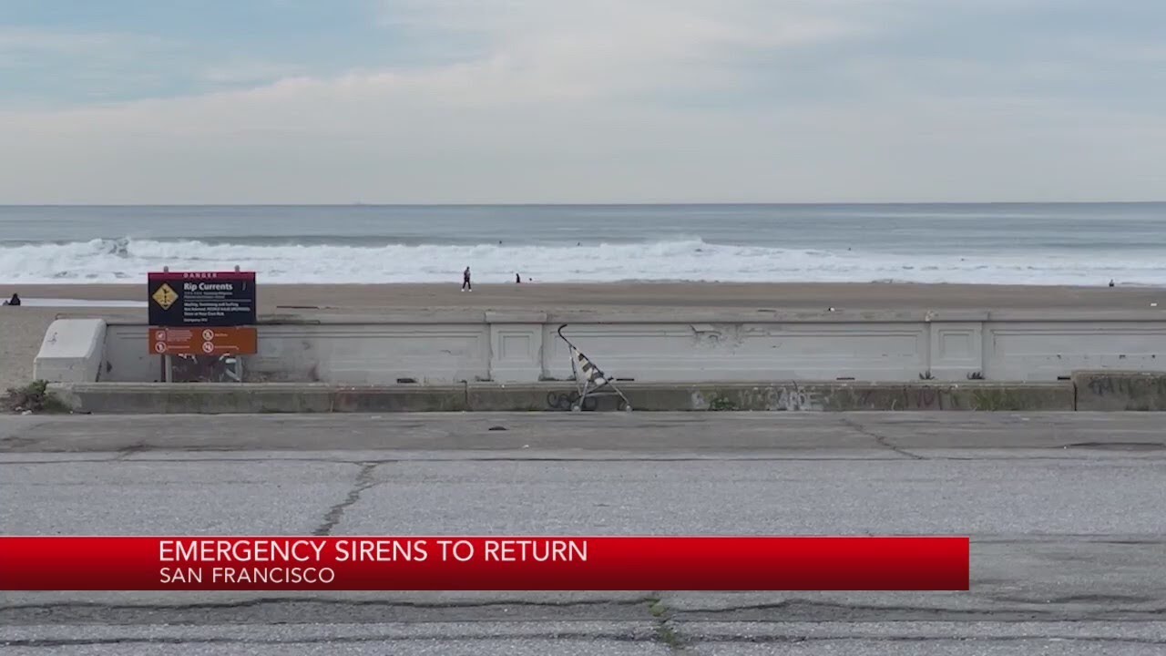 Emergency Sirens To Return In San Francisco