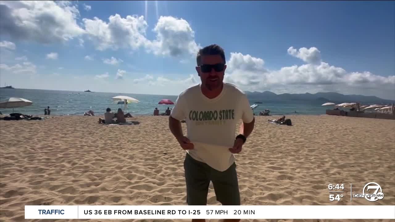 Denver7’s Russell Haythorn Cheers On Csu Rams From The French Riviera