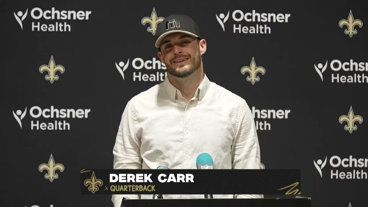 Derek Carr Talks Win | Saints Bucs Postgame Interview | 2023 Nfl Week 17 | Saints News