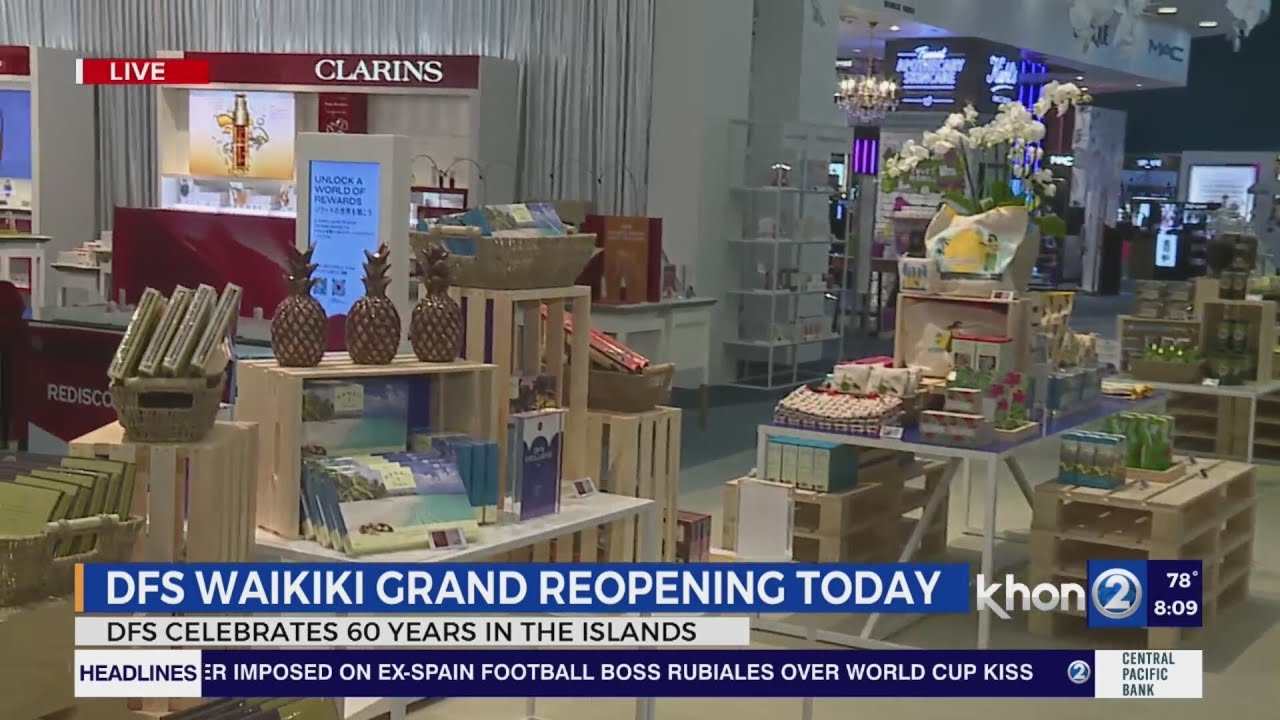 Dfs Waikīkī Celebrates Grand Re Opening