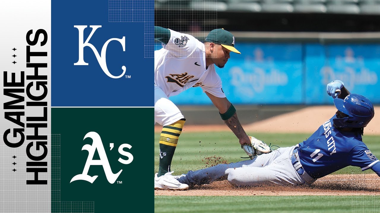 Royals Vs. A’s Game Highlights (8/23/23) | Mlb Highlights