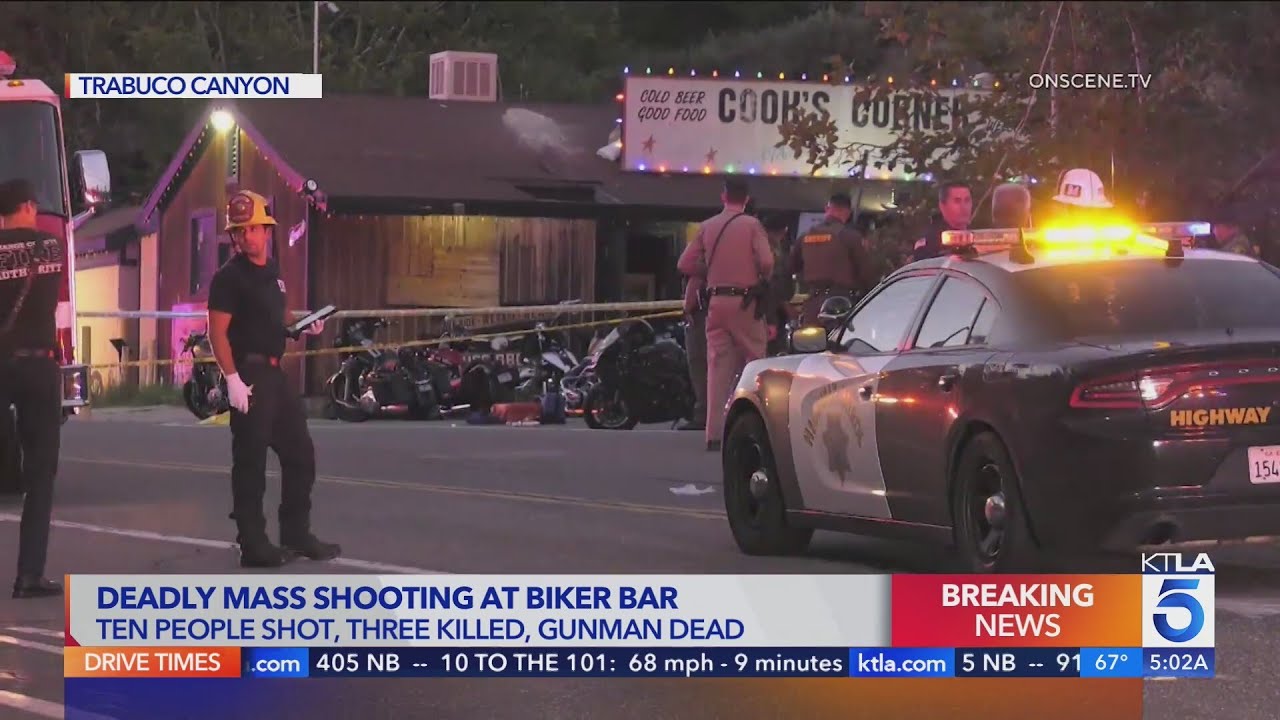 Shooting At Popular O.c. Biker Hangout Leaves 4 Dead, Including Gunman