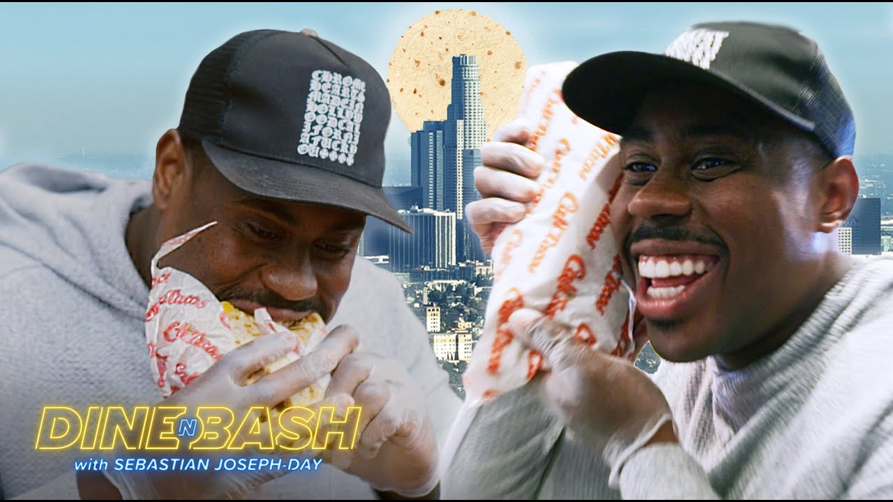 Dine N Bash: Biggest Tortilla He’s Ever Seen | La Chargers