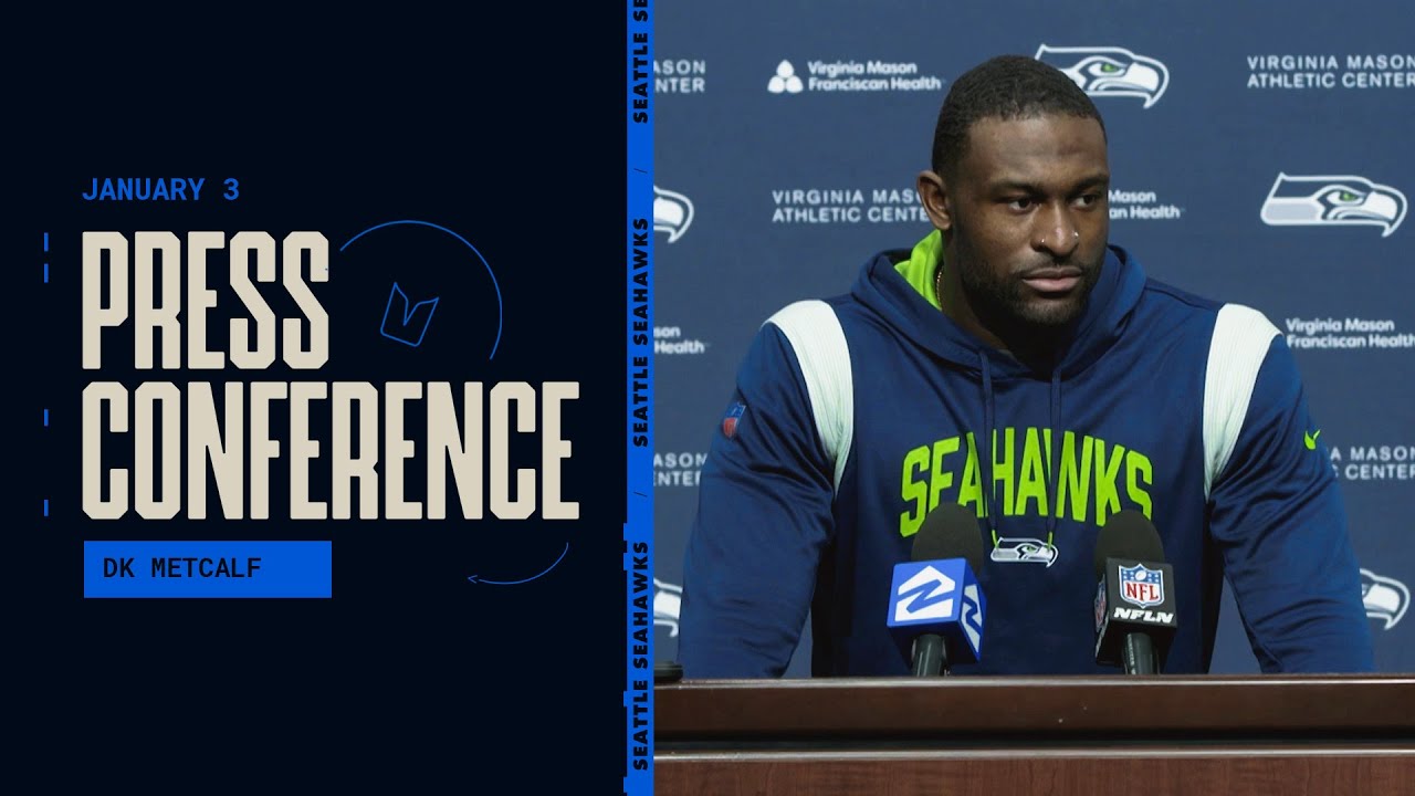 Dk Metcalf: “we Have To Finish Strong” | Press Conference – January 3, 2024