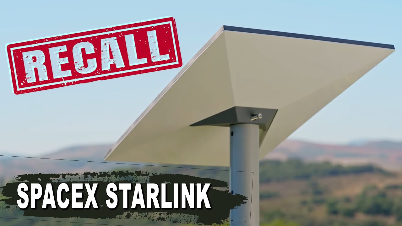 Elon Musk Spacex Starlink Product Recall | Spacex