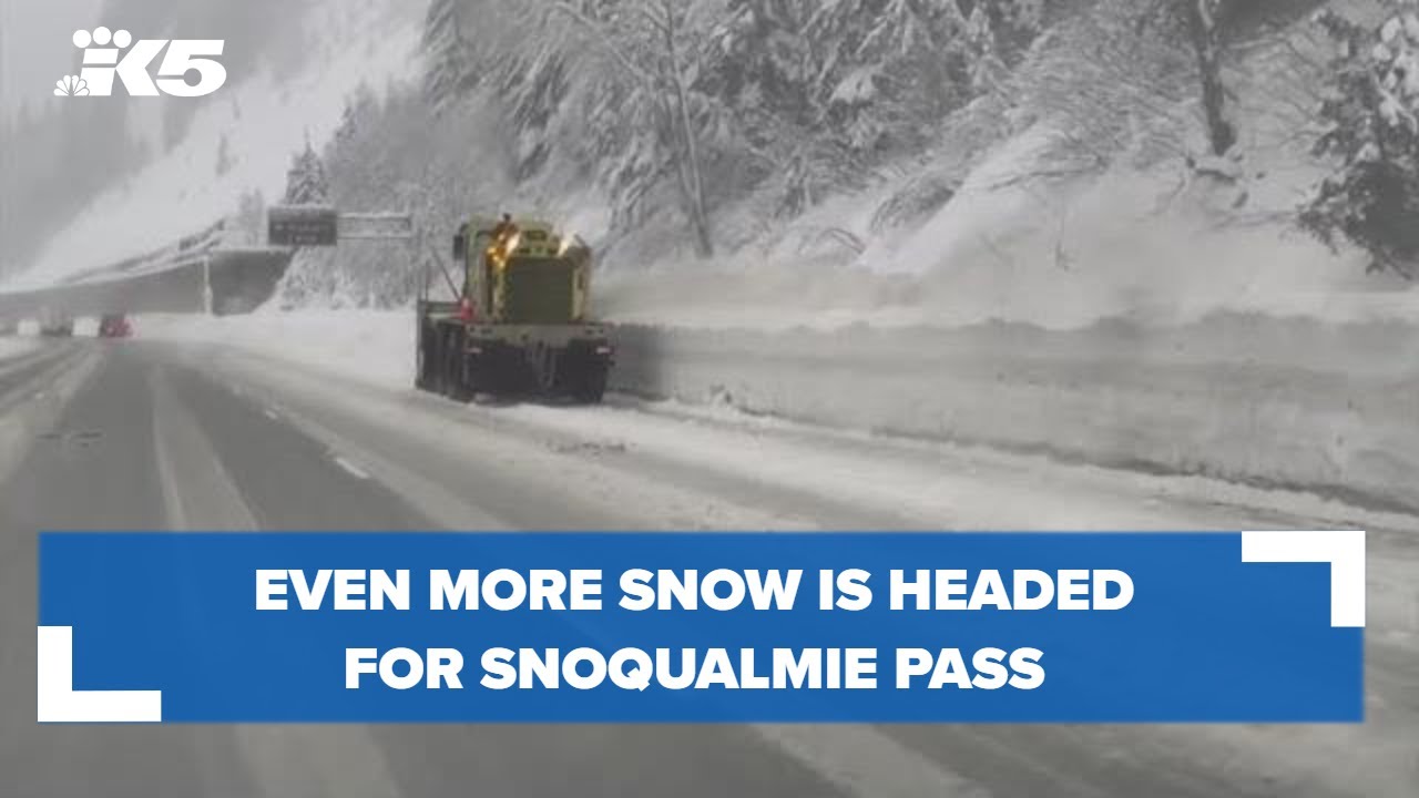 Even More Snow Expected On Snoqualmie Pass