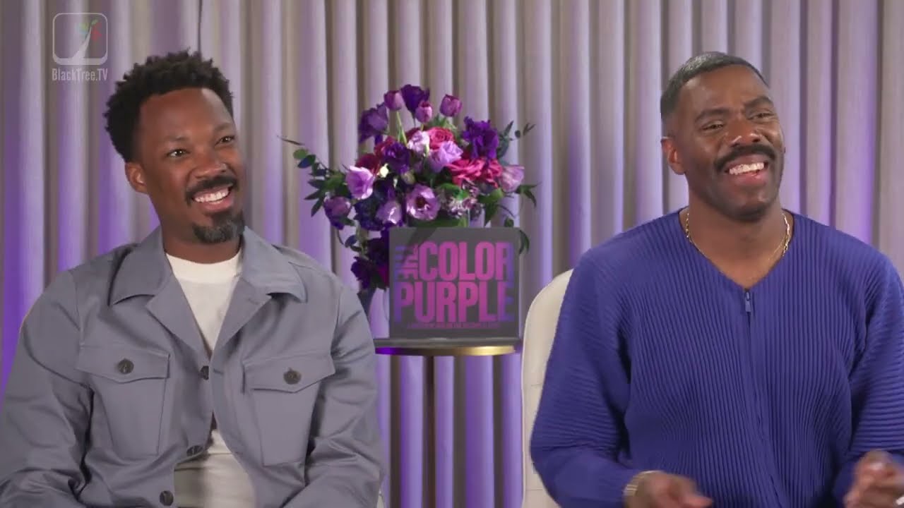 Exclusive: Coleman Domingo & Corey Hawkins On Reinventing ‘the Color Purple’ | Blacktree Tv