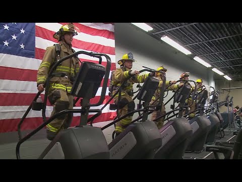 Firefighters Walk 110 Stories In Memory Of Fallen 9/11 Firefighters. | New Orleans News