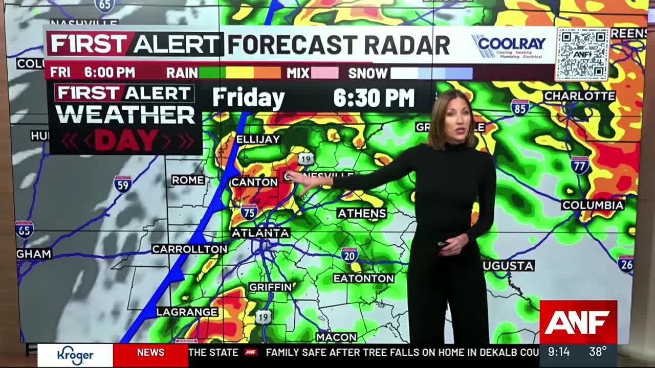 First Alert Forecast: Tornadoes, Severe Storms Likely On Friday