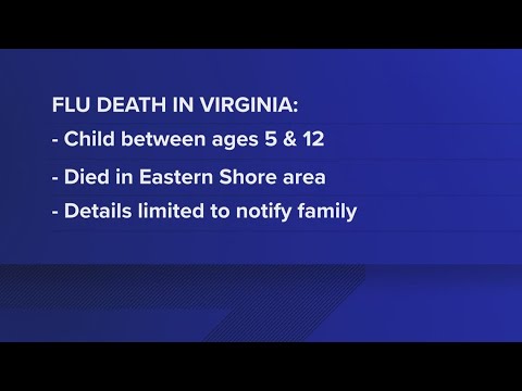 First Child Flu Death Reported This Season In Virginia