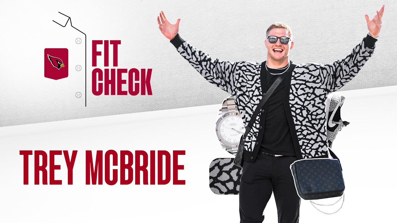 Fit Check: Fashion Breakdown With Trey Mcbride | Arizona Cardinals