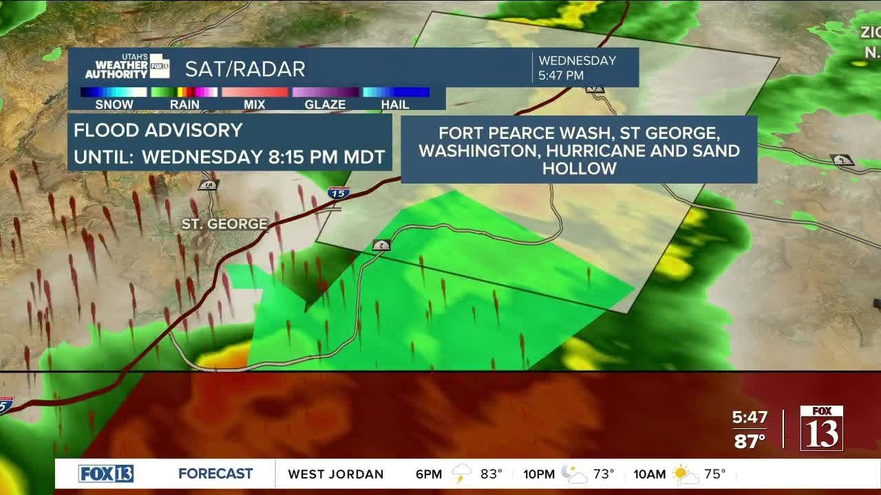 Flood Advisories In Southern Utah! – Wednesday, August 23 | Utah News