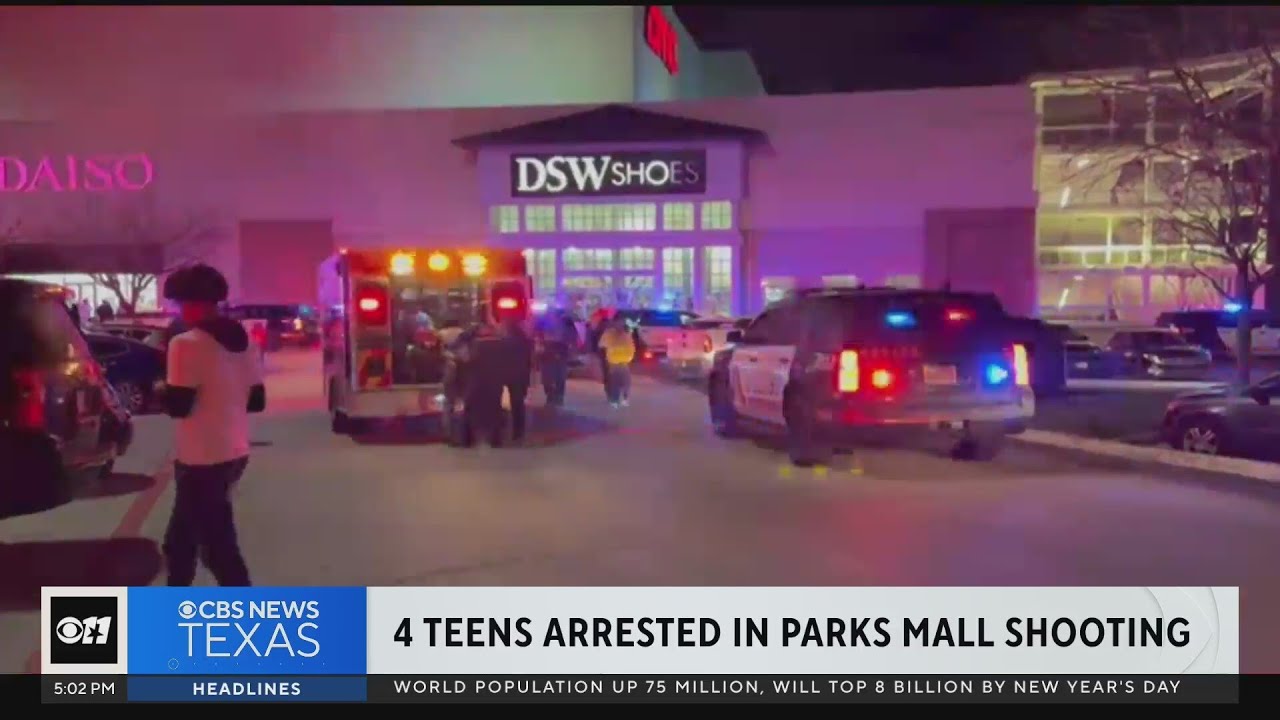 Four Teens Arrested In Connection To The Shooting At The Parks Mall At Arlington | Dallas News