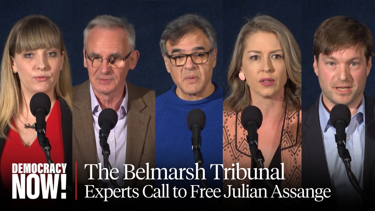 “free The Truth”: The Belmarsh Tribunal On Julian Assange & Defending Press Freedom