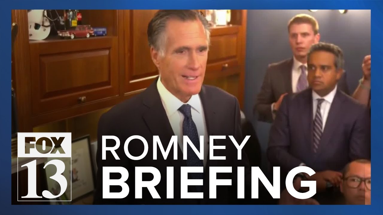 Full Romney Briefing On Reelection Decision | Utah News