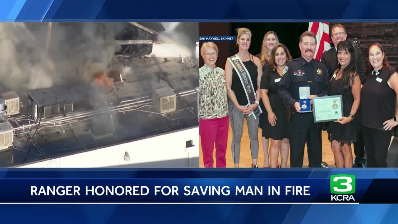 Sacramento Area Ranger Honored For Saving Man In Fire