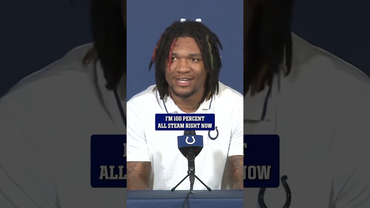 “gas All The Way To The Floor” | Anthony Richardson Talks Offseason Motivation #colts #nfl