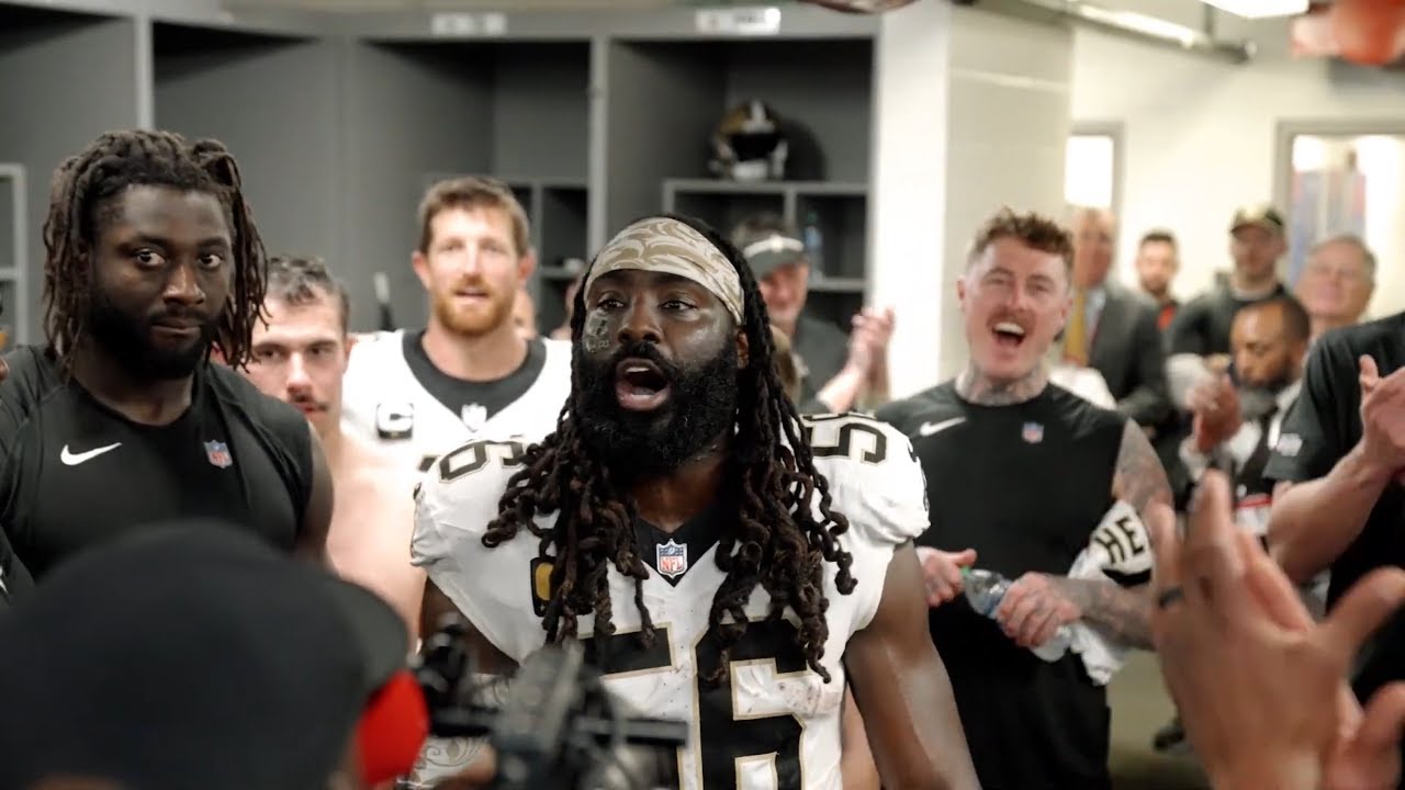 Go Inside The Saints Locker Room After Week 17 Win Vs. Bucs | Saints News