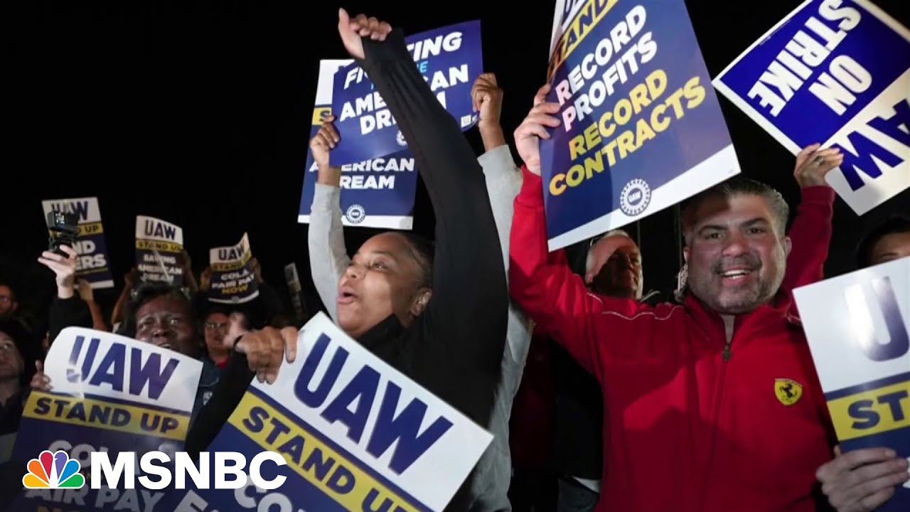 ‘great Deal At Issue’: Michigan Senator Backs Workers In Uaw Strike | Msnbc