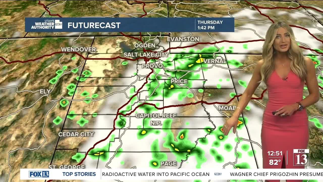 Here Come The Storms! Thursday, August 24 | Utah News