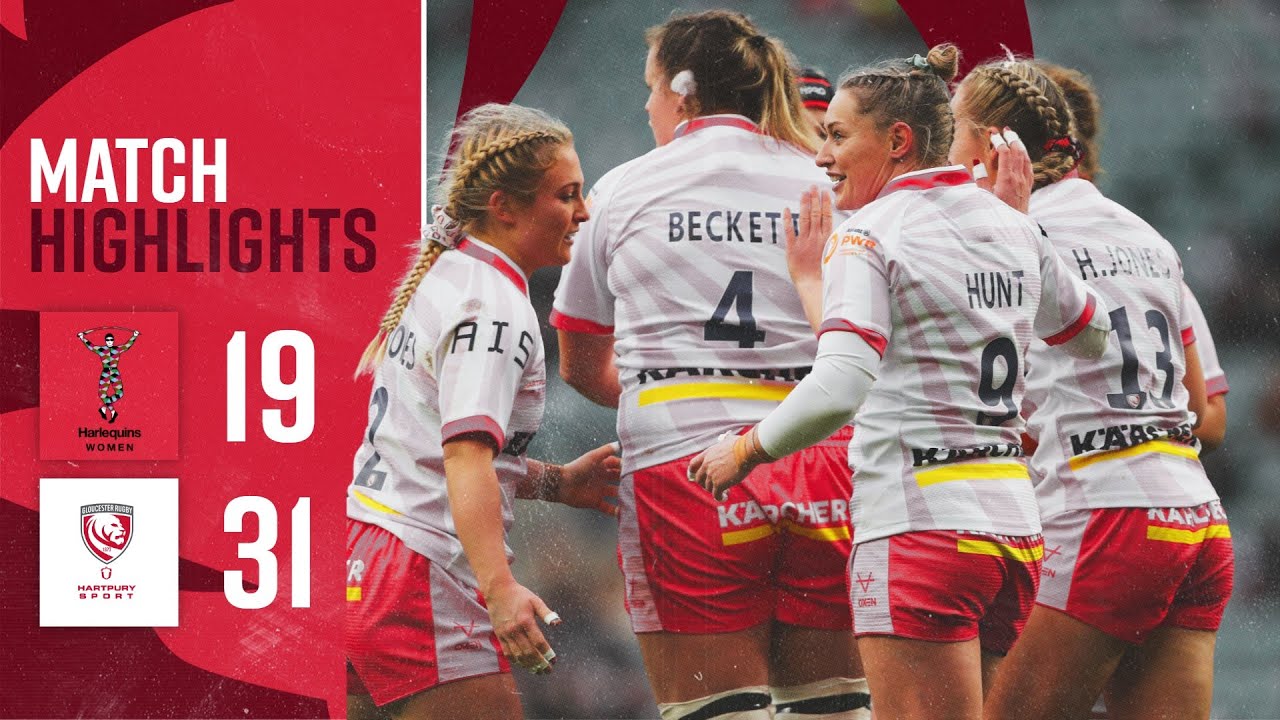 Highlights | Harlequins Women Vs Gloucester Hartpury