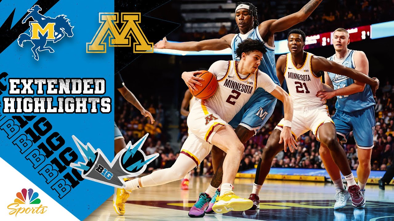 Highlights: Maine Vs. Minnesota | Big Ten Men’s Basketball | 12/29/2023 | Nbc Sports