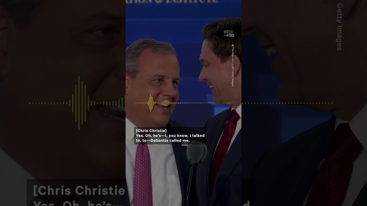 Hot Mic Catches Chris Christie Bashing Nikki Haley, Ron Desantis