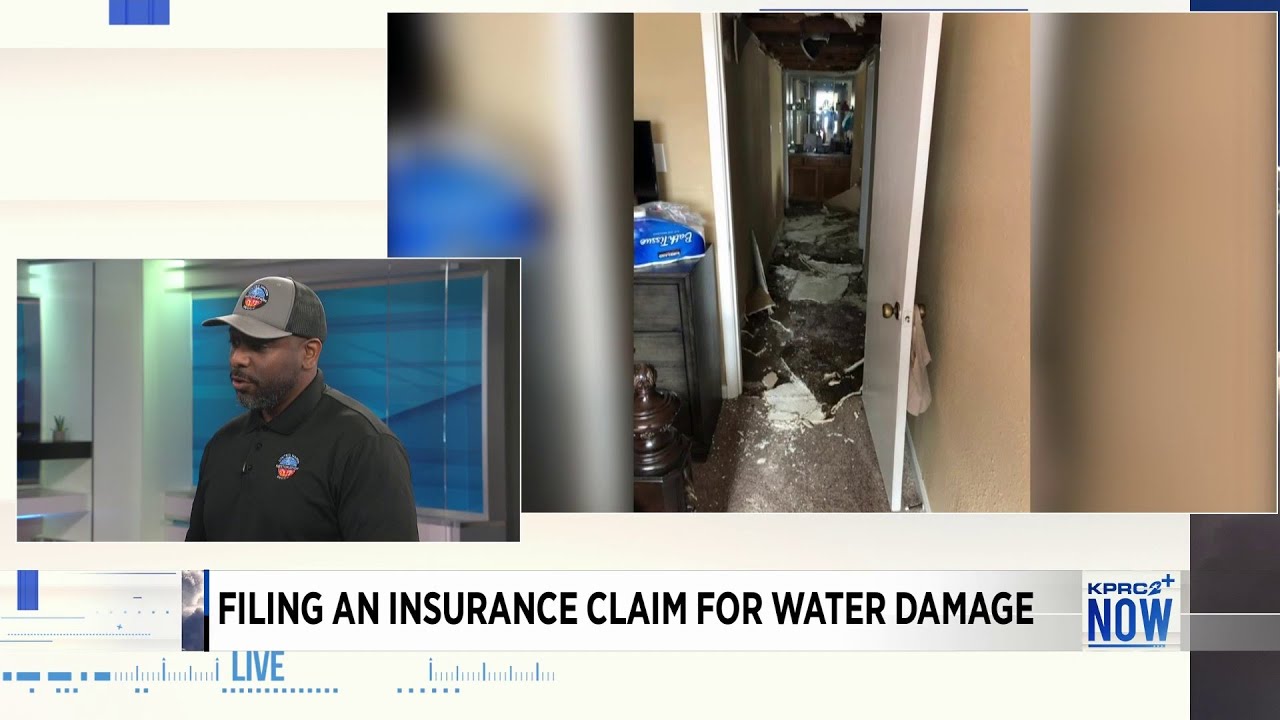 How To File An Insurance Claim If Your Home Is Damaged By Water | Houston