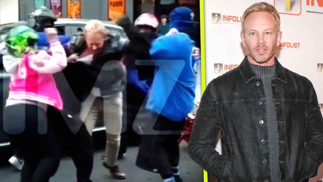 Ian Ziering Explains Biker Brawl On Hollywood Blvd.