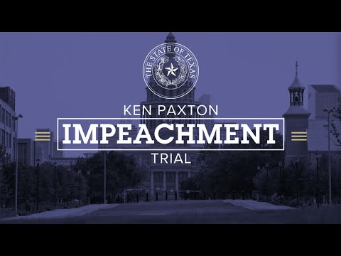 Impeachment Trial Of Suspended Texas Attorney General Ken Paxton – Day 9