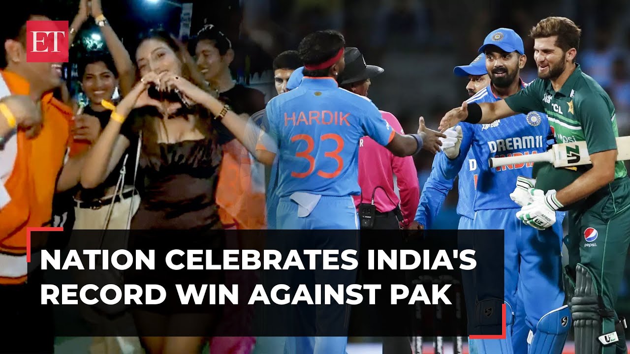 Ind Vs Pak Asia Cup: Fans Celebrate India’s Record Biggest Odi Win Against Pakistan | Econ Times