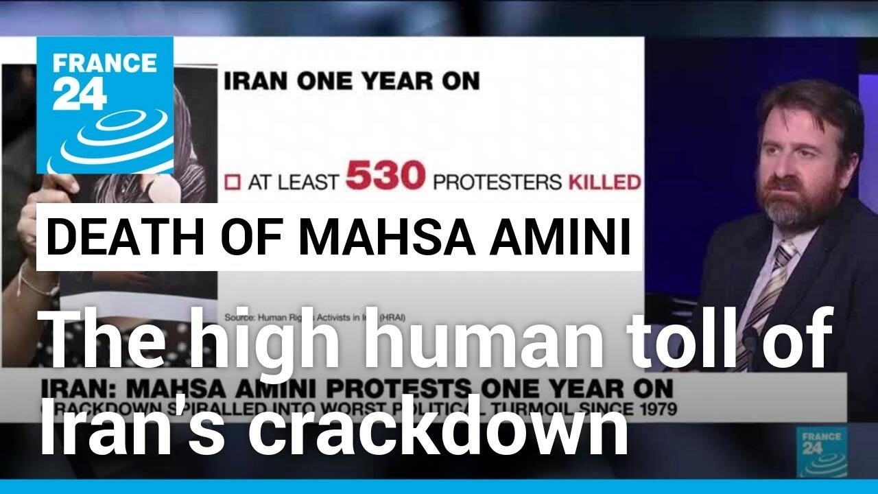 Iran: Hundreds Of Protesters Killed Since Death Of Mahsa Amini • France 24 English