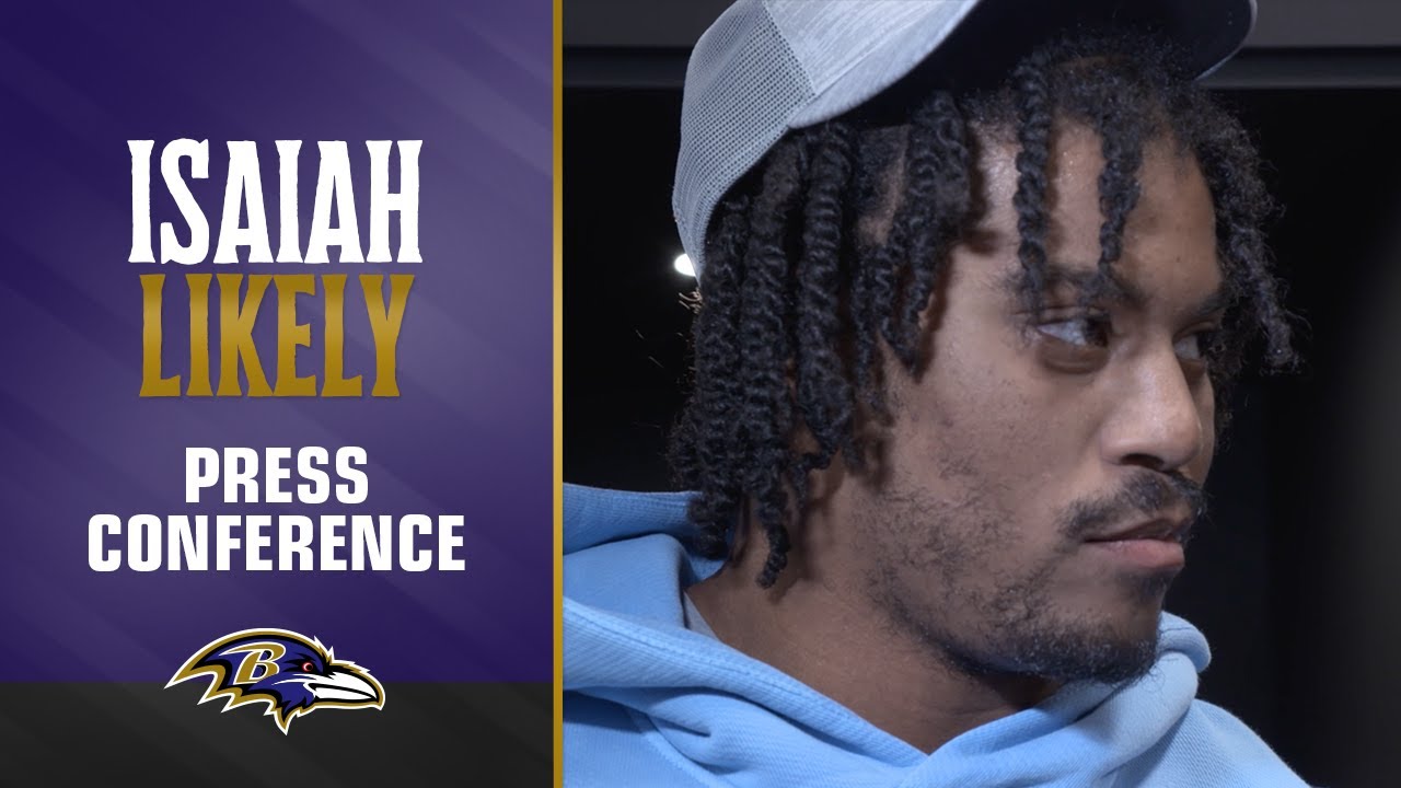 Isaiah Likely On The Fourth Down Play | Baltimore Ravens