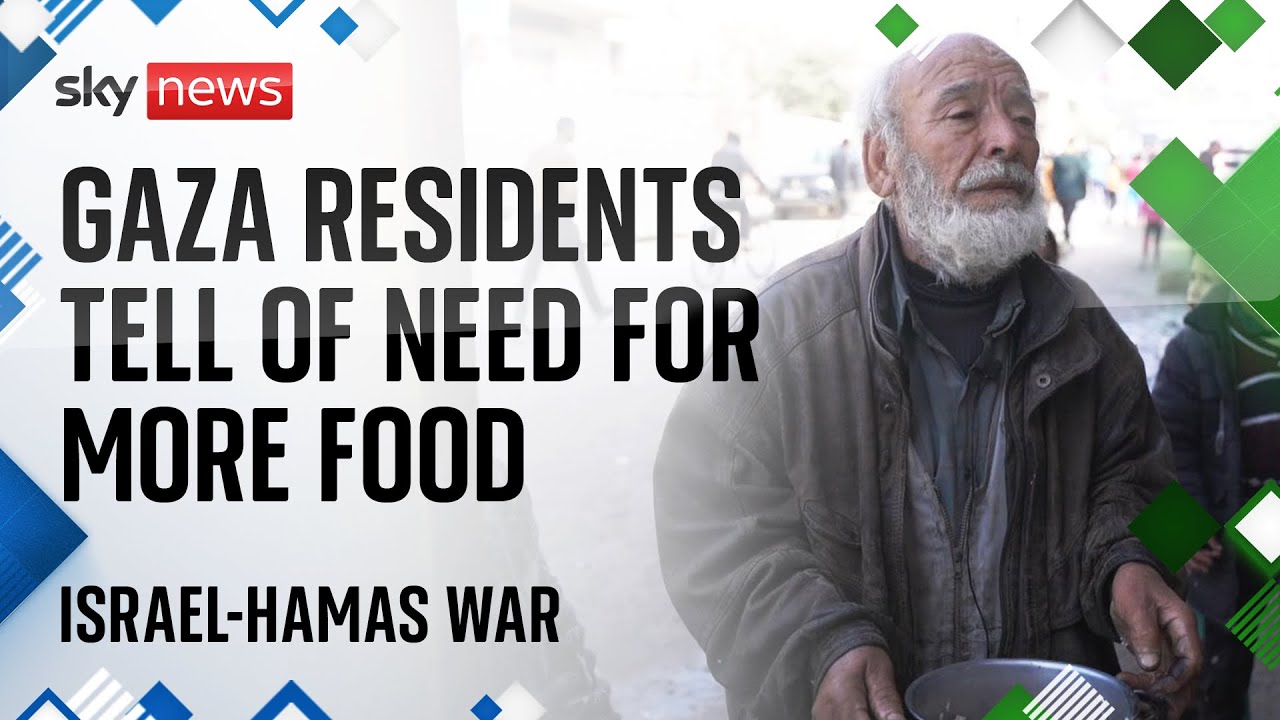 Israel Hamas War: Gaza Residents Tell Of The Desperate Need For More Food