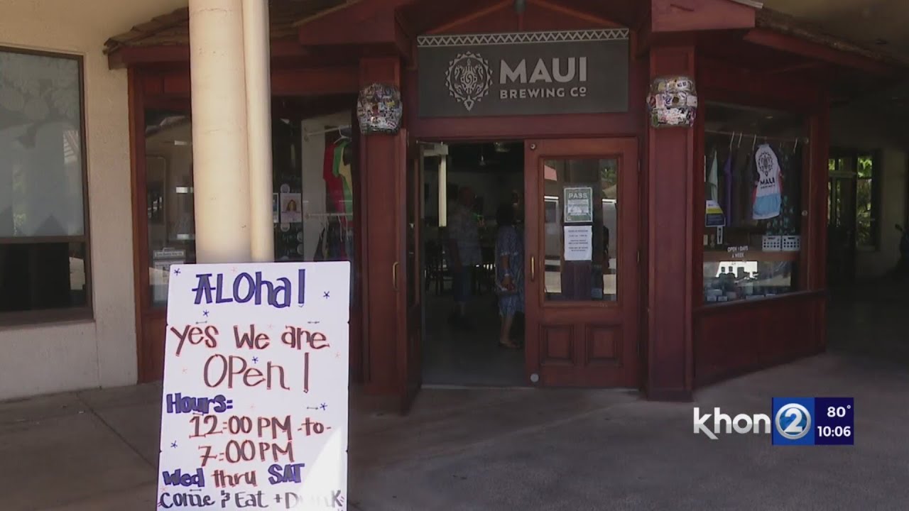 ‘it’s Affecting Everybody’ Maui Businesses Still Floundering Weeks After Fire