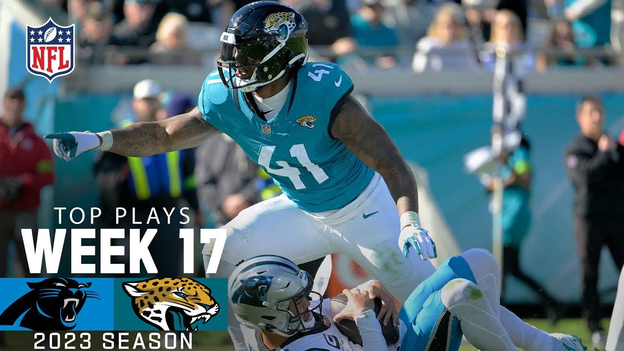 Jacksonville Jaguars Top Plays Vs. Carolina Panthers | 2023 Regular Season Week 17 | Jags News