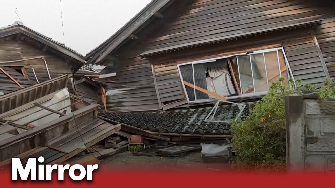 Japan: Death Toll From Earthquakes Rises To 62 With Fears For Those Still Trapped | Uk News