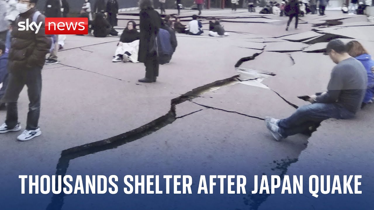 Japan earthquake: Thousands told to take shelter after major quake