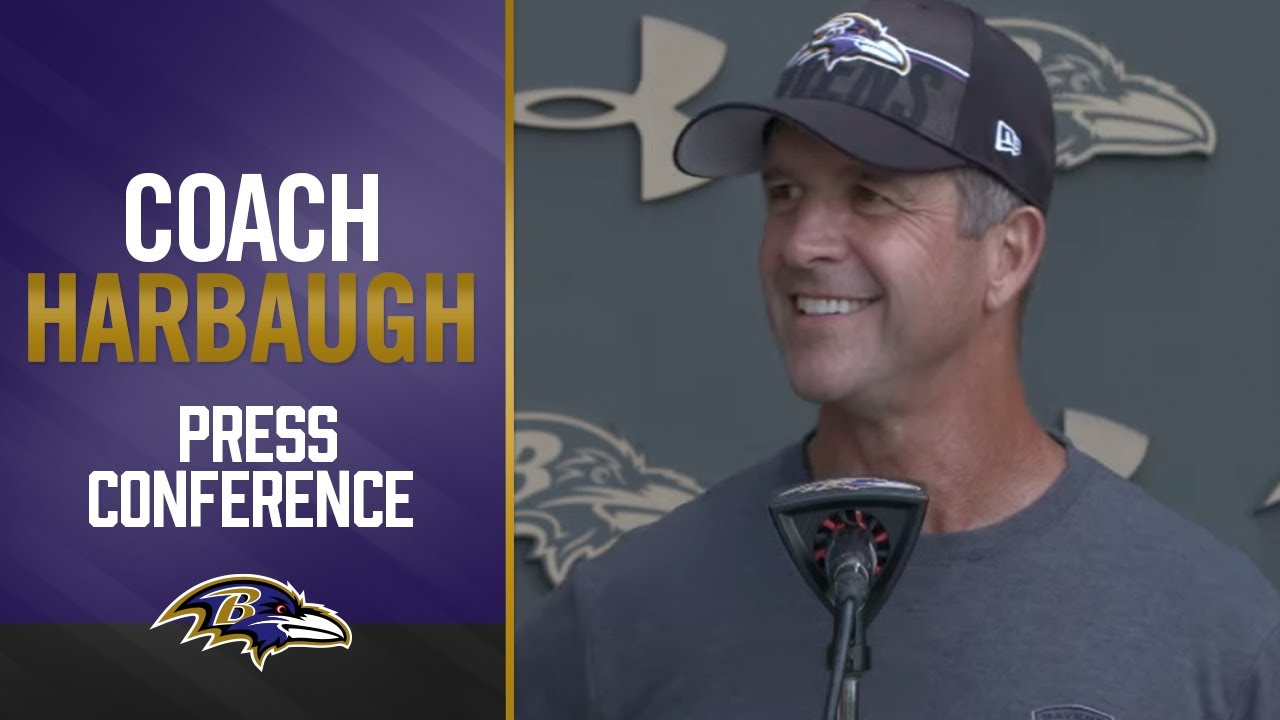 John Harbaugh Likes The Way The Pass Rush Played | Baltimore Ravens