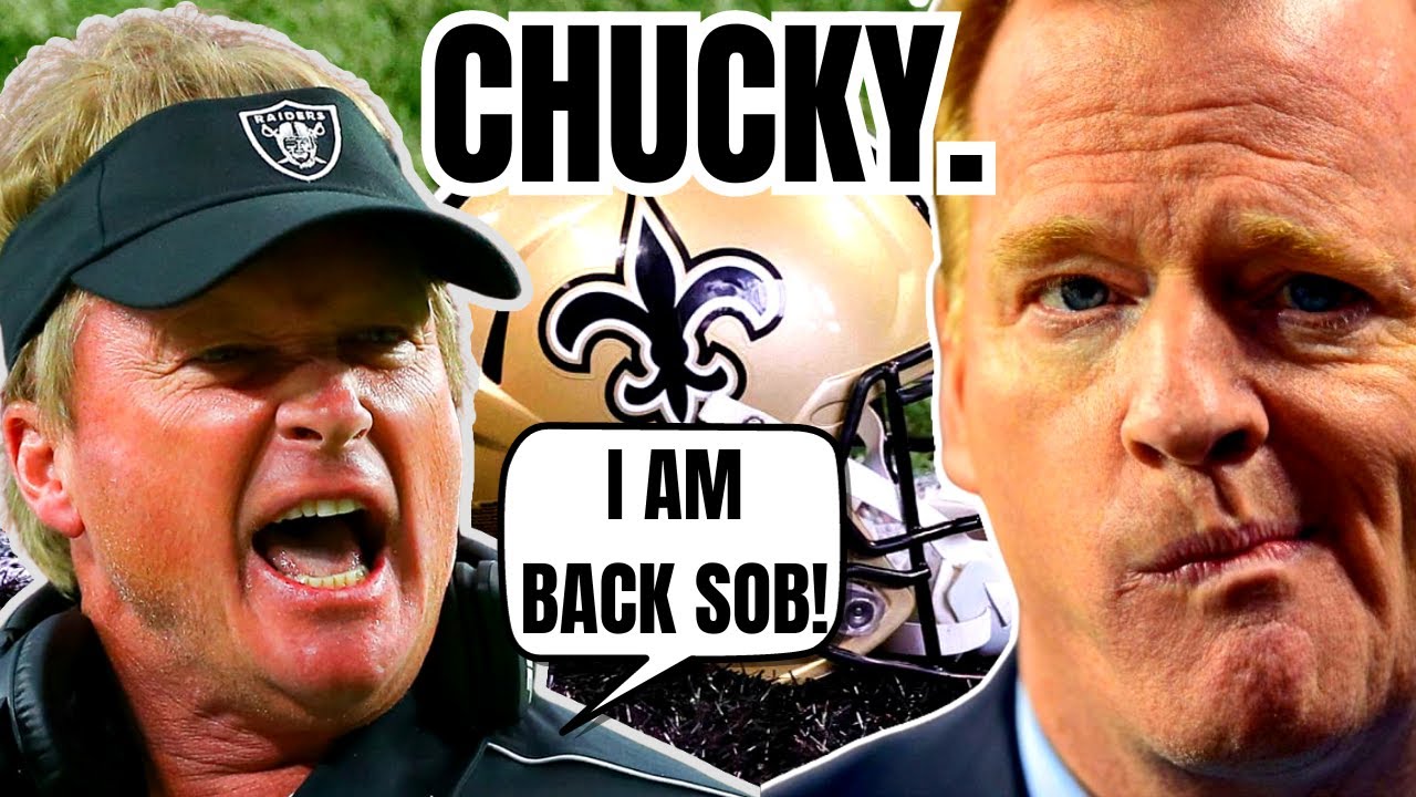 Jon Gruden Is Back! Saints Meet With Former Raiders Coach About Senior Coaching Job! Nfl Shivers!