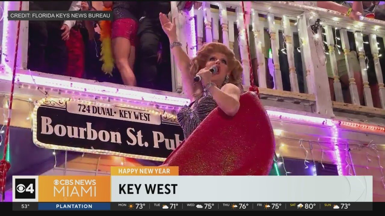 Key West New Year’s Eve Featured ‘red Shoe Drop’ With New Star