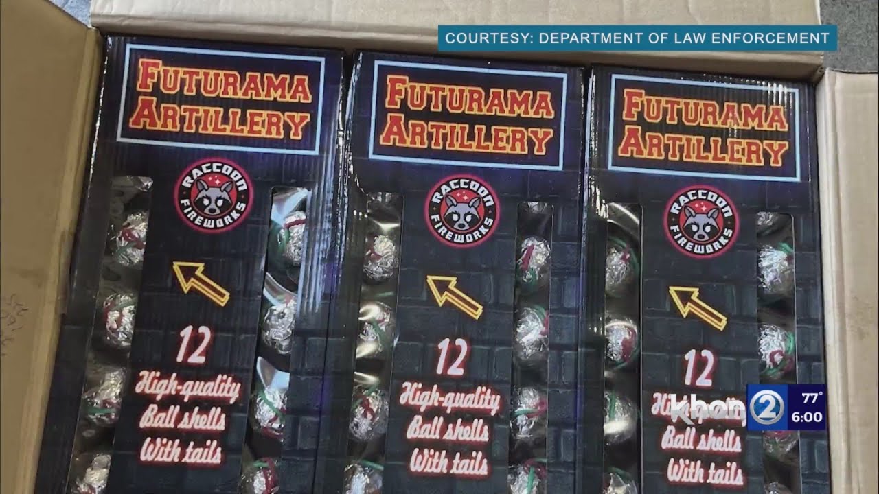 Law Enforcement Makes Third Big Bust Of Illegal Fireworks In Two Weeks