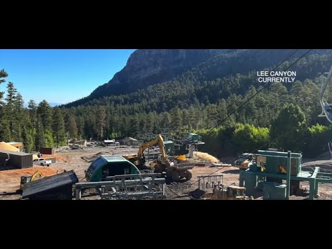 Lee Canyon Shows Progress Weeks After Devastating Storm