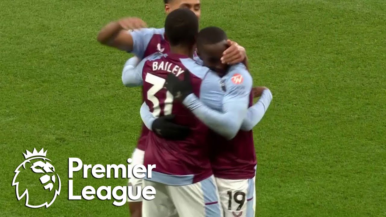 Leon Bailey Gets Aston Villa On The Board Against Burnley | Premier League | Nbc Sports