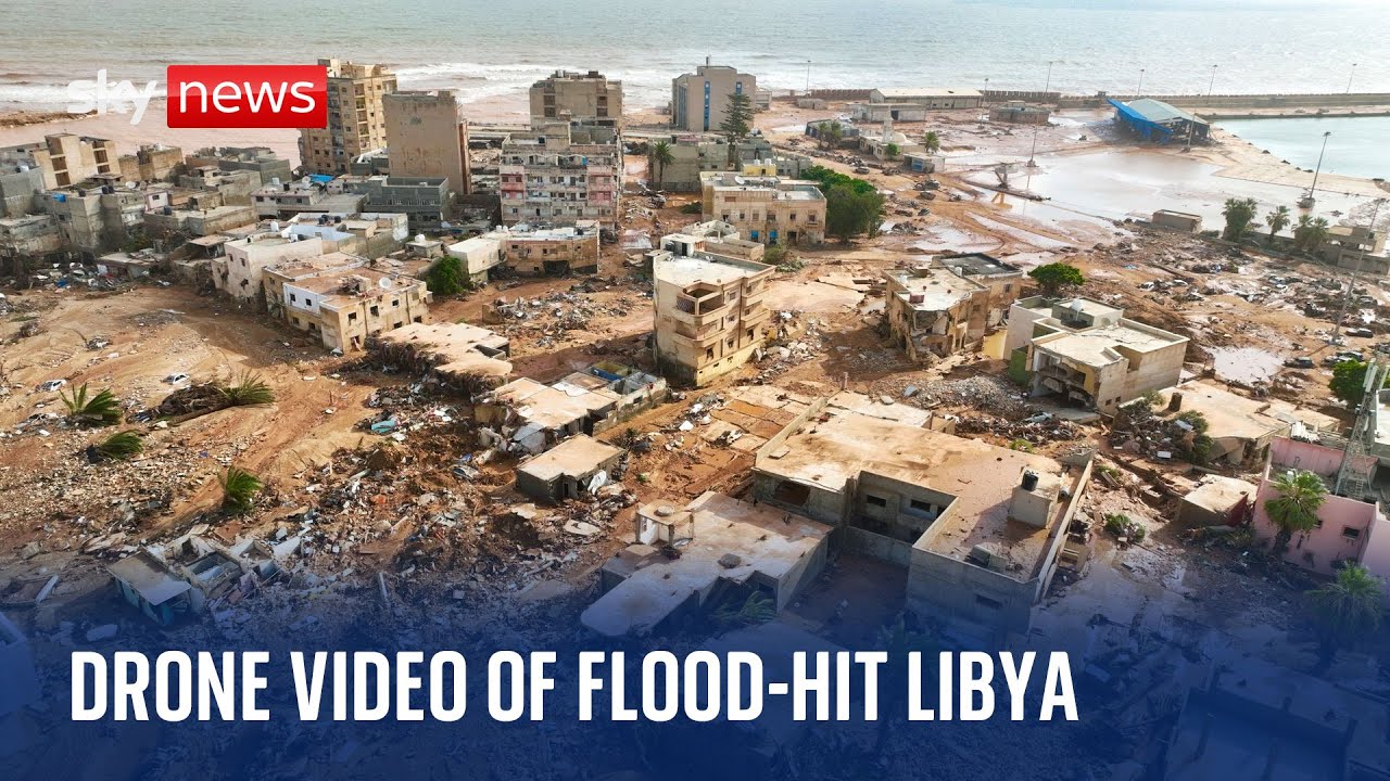 Libya: Drone Footage Shows Widespread Destruction