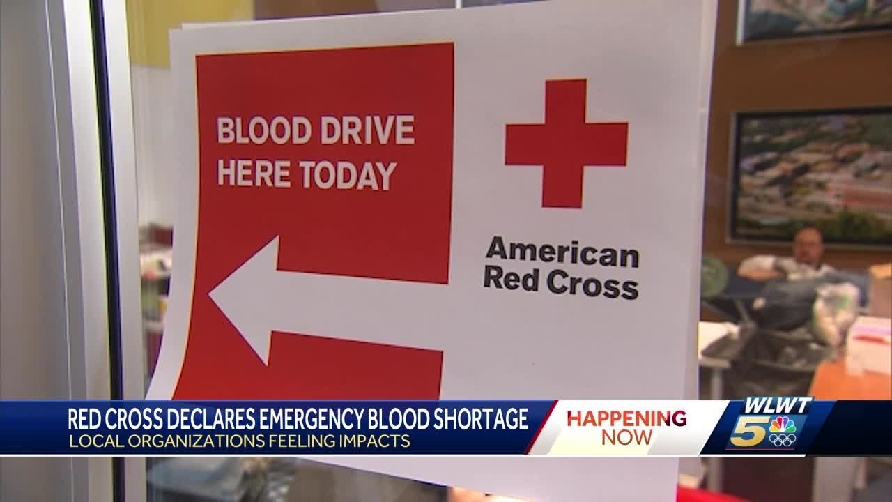 Local Organizations Feeling Impacts After Red Cross Declares Emergency Blood Shortage