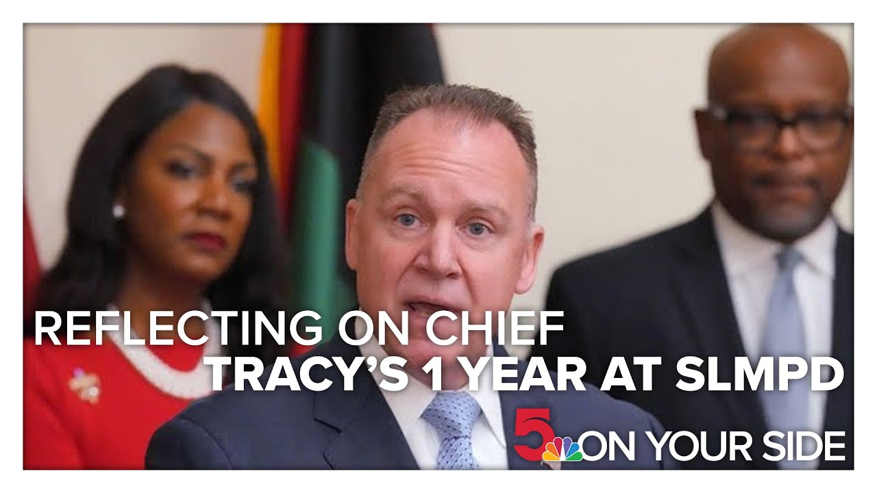 Looking Back At St. Louis Police Chief Robert Tracy’s 1st Year In Office | St. Louis News